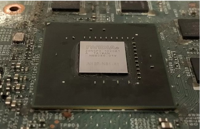 GPU (Graphics Card) of Gaming Laptop